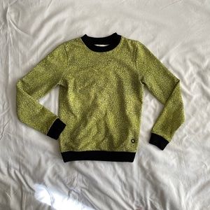 OPENING CEREMONY | Green Patterned Sweater